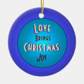 Weihnachtsschmuck mit Botschaften (Vorne)