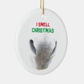 Weihnachtsschmuck mit Eselnase (Rechts)