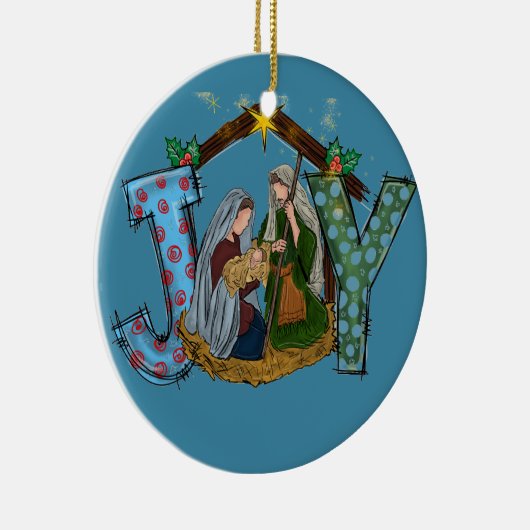 Weihnachtsschmuck mit Freude (Rechts)