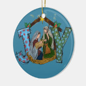 Weihnachtsschmuck mit Freude (Links)