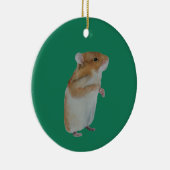 Weihnachtsschmuck mit Hamster (Rechts)