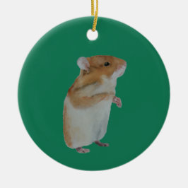 Weihnachtsschmuck mit Hamster