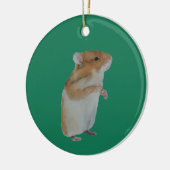Weihnachtsschmuck mit Hamster (Links)