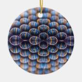 Weihnachtsschmuck mit Honeycomb Design (Vorne)