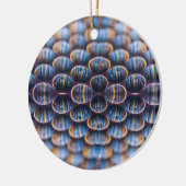 Weihnachtsschmuck mit Honeycomb Design (Links)