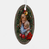 Weihnachtsschmuck mit Ihren Fotos (Vorderseite Rechts)