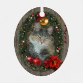 Weihnachtsschmuck mit Ihren Fotos (Rückseite)