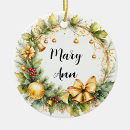 Weihnachtsschmuck mit individuelle Name