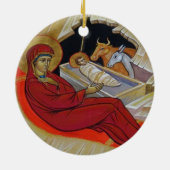 Weihnachtsschmuck mit Krippe (Hinten)