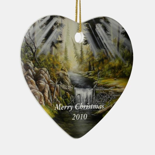 Weihnachtsschmuck mit Malerei (Rechts)