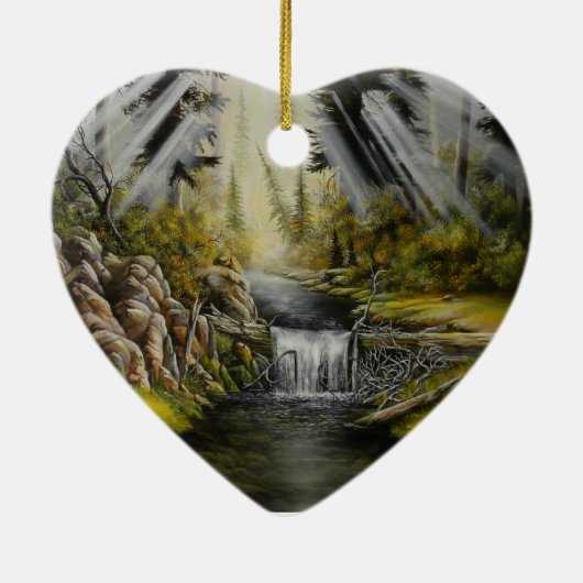 Weihnachtsschmuck mit Malerei (Hinten)