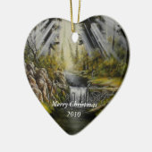 Weihnachtsschmuck mit Malerei (Links)