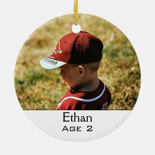 Weihnachtsschmuck mit mehreren Fotos (Hinten)