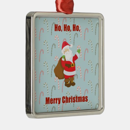 Weihnachtsschmuck mit Santa & Candy Canes (Rechts)