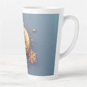 Weihnachtsschmuck mit Schneeflocken Milchtasse (Rechts)