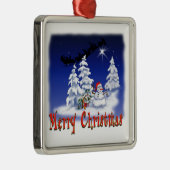 Weihnachtsschmuck mit Schneemann (Rechts)