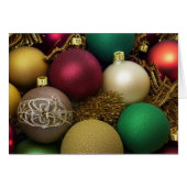 Weihnachtsschmuck mit Stickerei (Vorderseite (Horizontal))