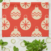 Weihnachtsschmuck Moderne Geschirrtuch (Gefaltet)