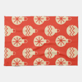 Weihnachtsschmuck Moderne Geschirrtuch (Horizontal)