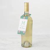 Weihnachtsschmuck Monogram Flaschenanhänger (Angewinkelt)