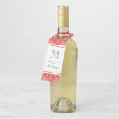 Weihnachtsschmuck Monogram Flaschenanhänger (Angewinkelt)