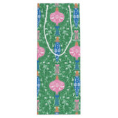 Weihnachtsschmuck Monogram Geschenktüte Für Weinflaschen (Rückseite)