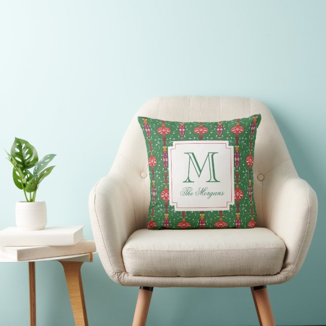 Weihnachtsschmuck Monogram Kissen (Stuhl )