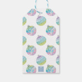 Weihnachtsschmuck-Monogramm-Wappen Geschenkanhänger (Rückseite)