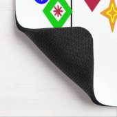 Weihnachtsschmuck Mousepad (Ecke)