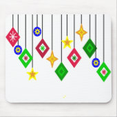 Weihnachtsschmuck Mousepad (Vorne)