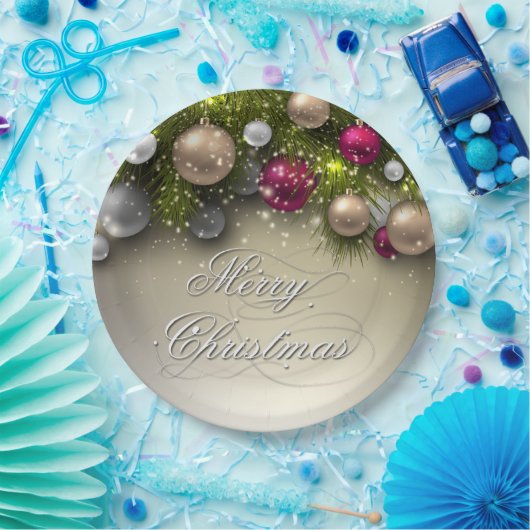 Weihnachtsschmuck - Multi Pappteller (Party)