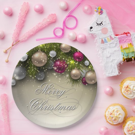 Weihnachtsschmuck - Multi Pappteller (Party)