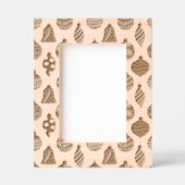 Weihnachtsschmuck Muster Geätzte Rahmen (Vorderseite)