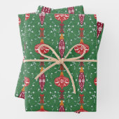 Weihnachtsschmuck Muster Geschenkpapier Set (Beispiel)