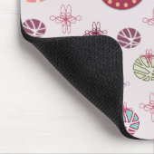 Weihnachtsschmuck Muster Mousepad (Ecke)