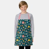 Weihnachtsschmuck Muster Schürze (Getragen)