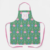 Weihnachtsschmuck Muster Schürze (Vorderseite)