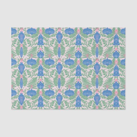 Weihnachtsschmuck Muster Seidenpapier (Vorderseite)