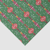 Weihnachtsschmuck Muster Seidenpapier (Ausschnitt)