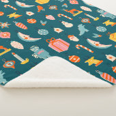 Weihnachtsschmuck Muster Sherpadecke (3/4)