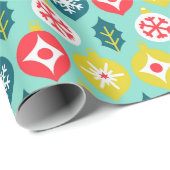 Weihnachtsschmuck Muster Weihnachtsgeschenk Geschenkpapier (Rolleneckpunkt)