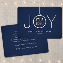 Weihnachtsschmuck Navy Blue Joy