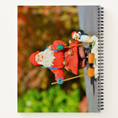 Weihnachtsschmuck Notizblock (Rückseite)