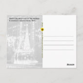 Weihnachtsschmuck, NYC - Postkarte (Rückseite)