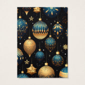 Weihnachtsschmuck Ohrring Display Card (Rückseite)