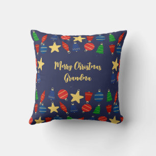 Weihnachtsschmuck Oma Kissen