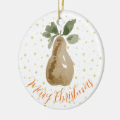 Weihnachtsschmuck Original Wasserfarbenpear (Links)