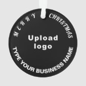 Weihnachtsschmuck Ornament (Rückseite)