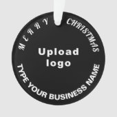 Weihnachtsschmuck Ornament (Vorderseite)