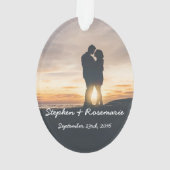 Weihnachtsschmuck Ornament (Rückseite)